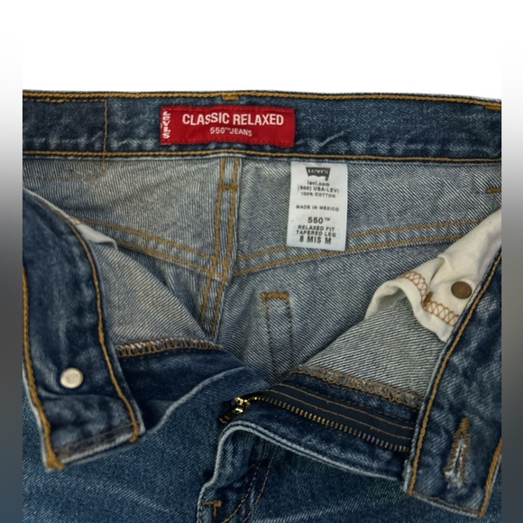 Vintage Levi’s 550 Classic Relaxed Jeans Straight Leg Women’s 8 - Picture 6 of 8